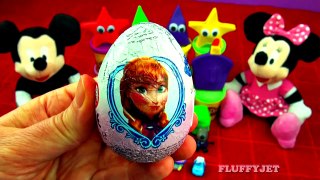 Play Doh Eggs! Minnie Frozen Mario Peppa Pig Cars Princess Disney Cake Hello Kitty LPS MLP FluffyJet