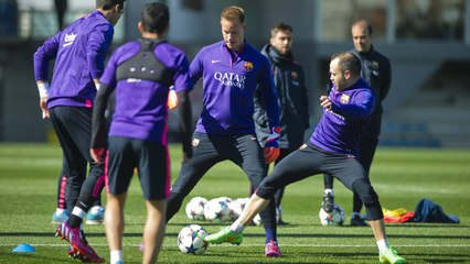 Training session (15/03/15): Back to work, focused on Manchester City