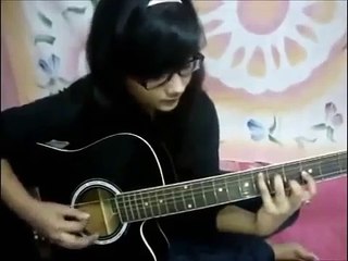 Sun Raha Hai Na Tu  Aashiqui2 Guitar Tutorial By Priyanka