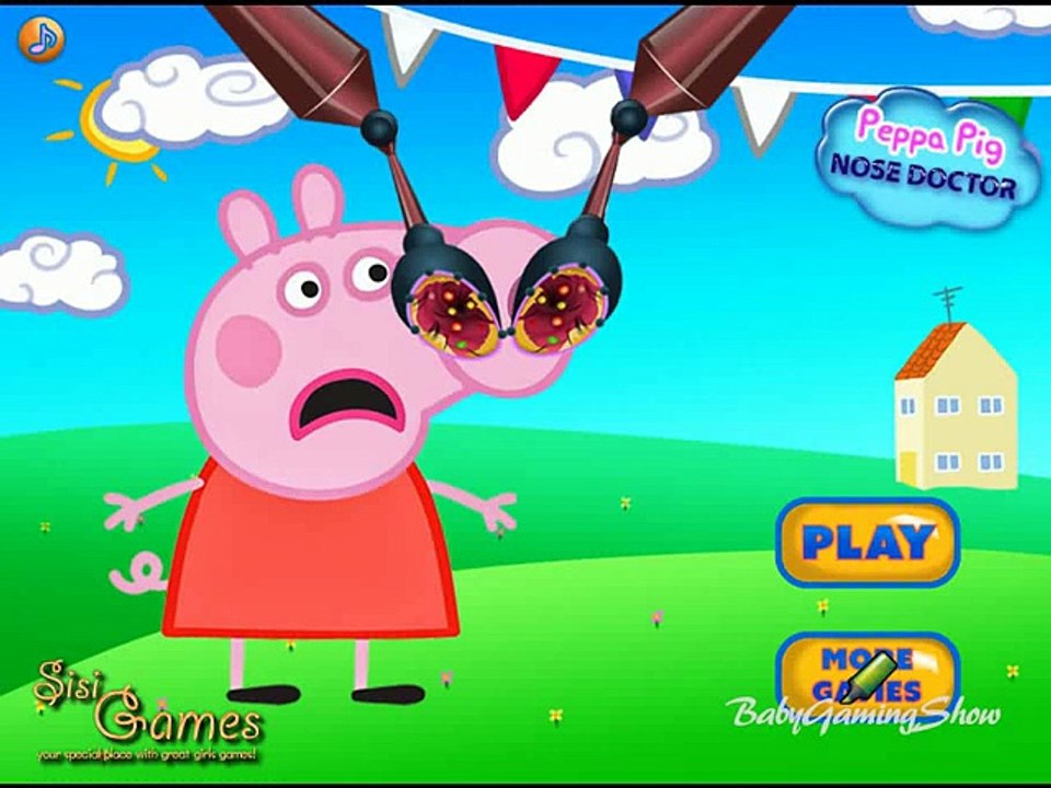 Peppa Pig Games - Peppa Pig Nose Doctor
