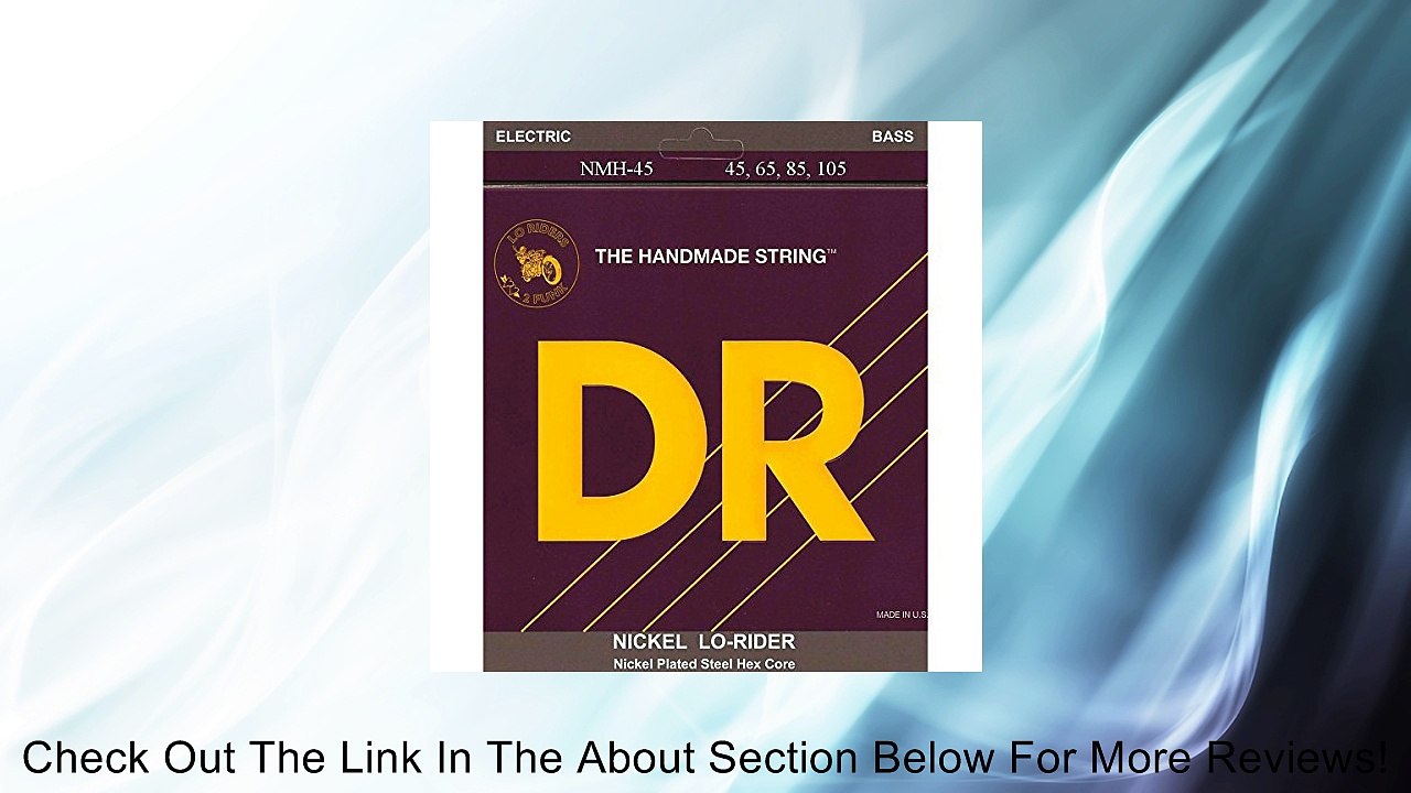 DR Strings Nickel Lo-Rider - Nickel Plated Hex Core Bass 45-105 Review