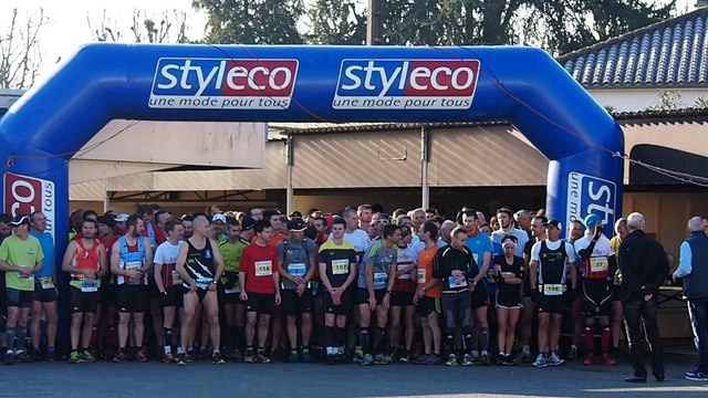 départ Course Nature Saint Maixent 79 le 8 mars 2015