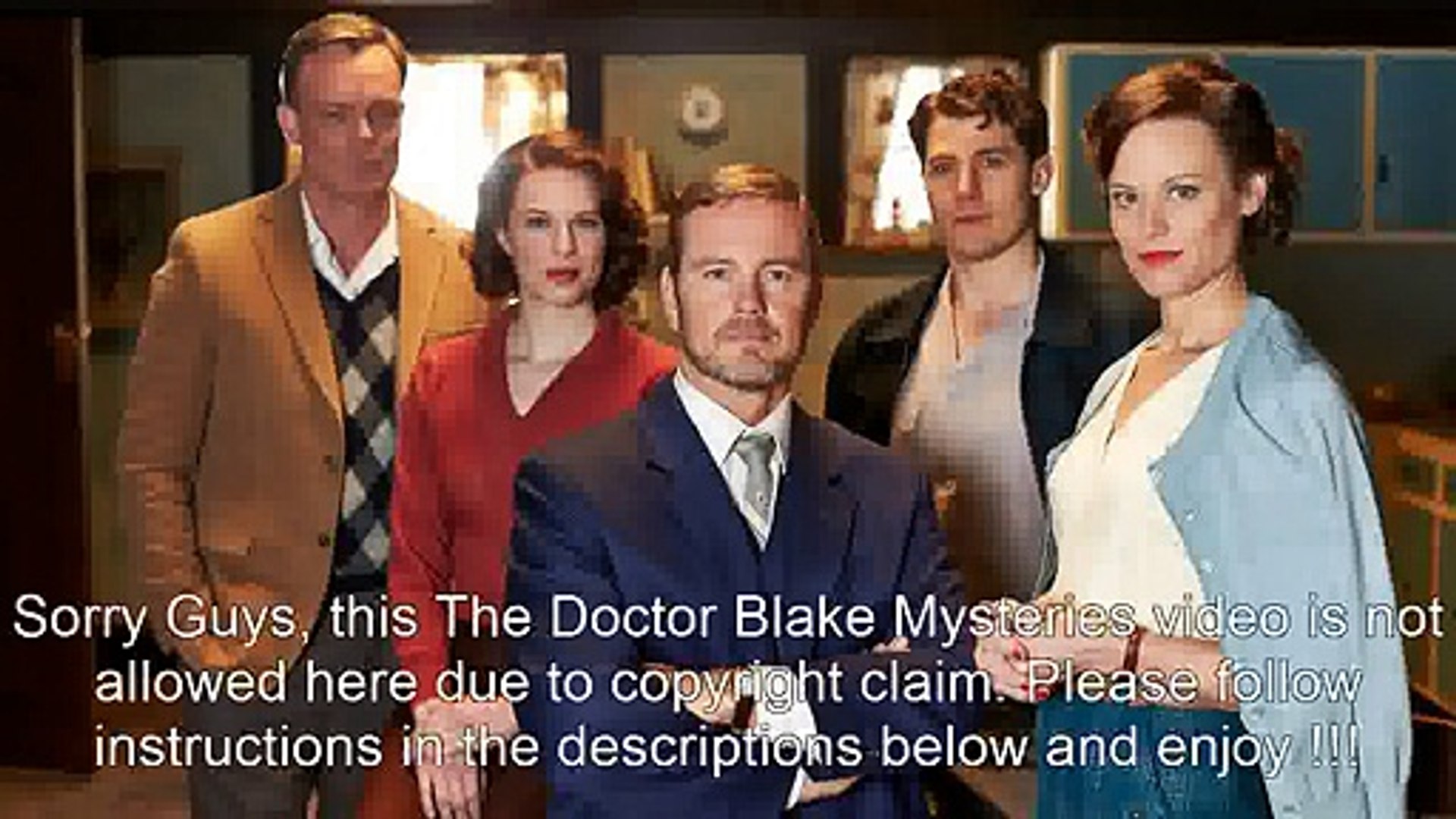 The Doctor Blake Mysteries Full Episode Video Dailymotion