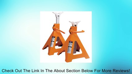 JET JSS-6 6-Ton Jack Stands (Pair); Part No. 441006 Review