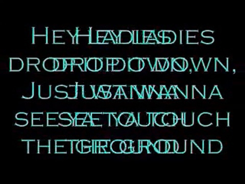 Belly Dancer (Bananza) - Akon w_ lyrics