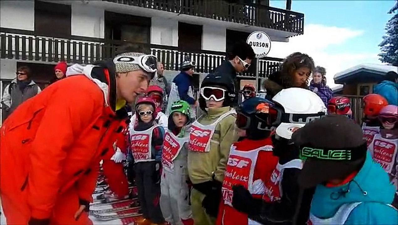 1ères vacances au ski - Combloux 2013