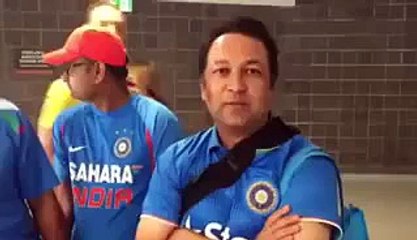 Indians supporting Pakistan Cricket Team in their Match VS  Ireland  15 March 2015