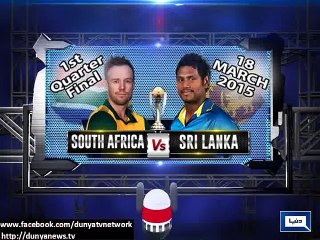 Dunya News - World Cup 2015: Teams finalized for quarter-finals