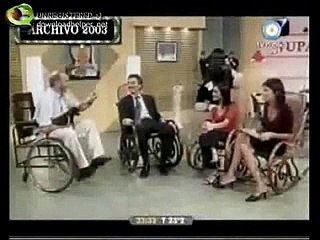 Macri y las inundaciones (Archivo 2003)