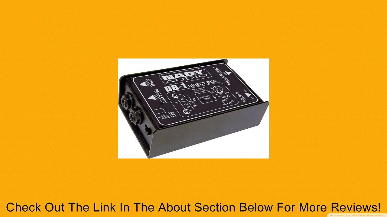 Nady DB-1 Passive Direct Box Review