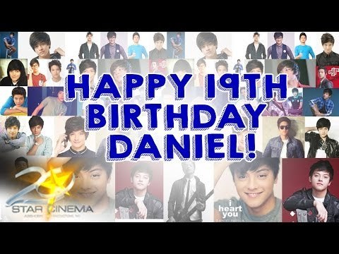 Daniel Padilla Birthday Greetings