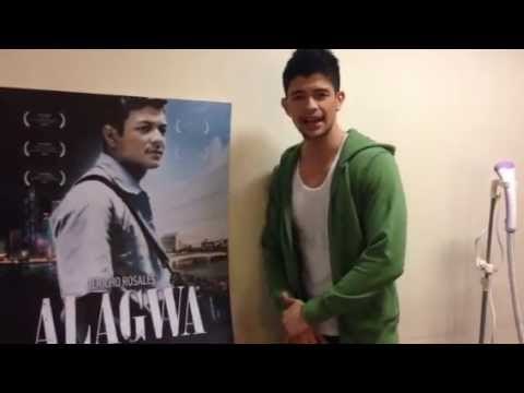 Rayver Cruz invites you to watch ALAGWA