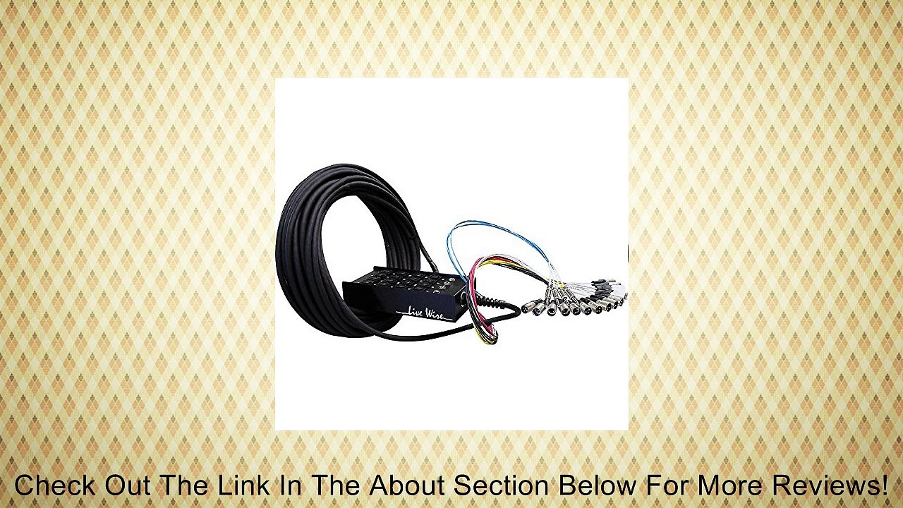 Live Wire Advantage 16-Channel/4-Return Stage Snake 100 Foot Review
