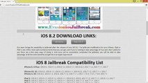Get newly released ios 8.2 jailbreak untethered for iphones | iPods | iPads