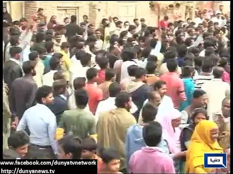 Dunya News - LAHORE- Christian community blocks Ferozepur Road in protest - Video Dailymotion