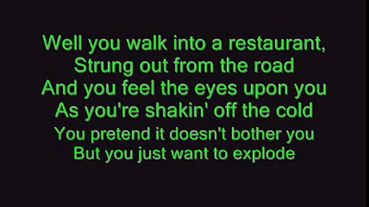 Bob Seger - Turn the Page with lyrics