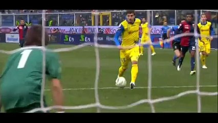 Goal Paloschi - Genoa 0-1 Chievo - 15-03-2015