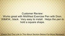 Wire Mesh Top (4' x 4') for exercise pens Review