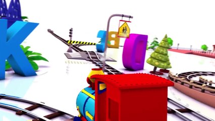 ABC Song _ ABC Train Song _ Nursery Rhymes _ HD Version