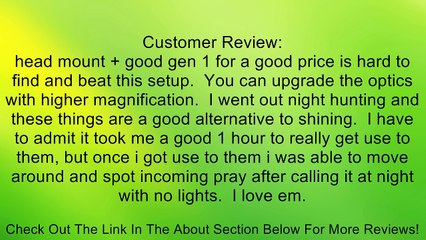 Yukon NVMT 1x24 Head Mount Kit Review