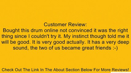 Remo Buffalo Drum, 14-Inch Review