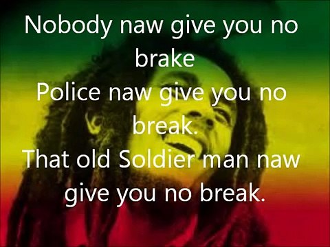Bob Marley Bad Boys Lyrics