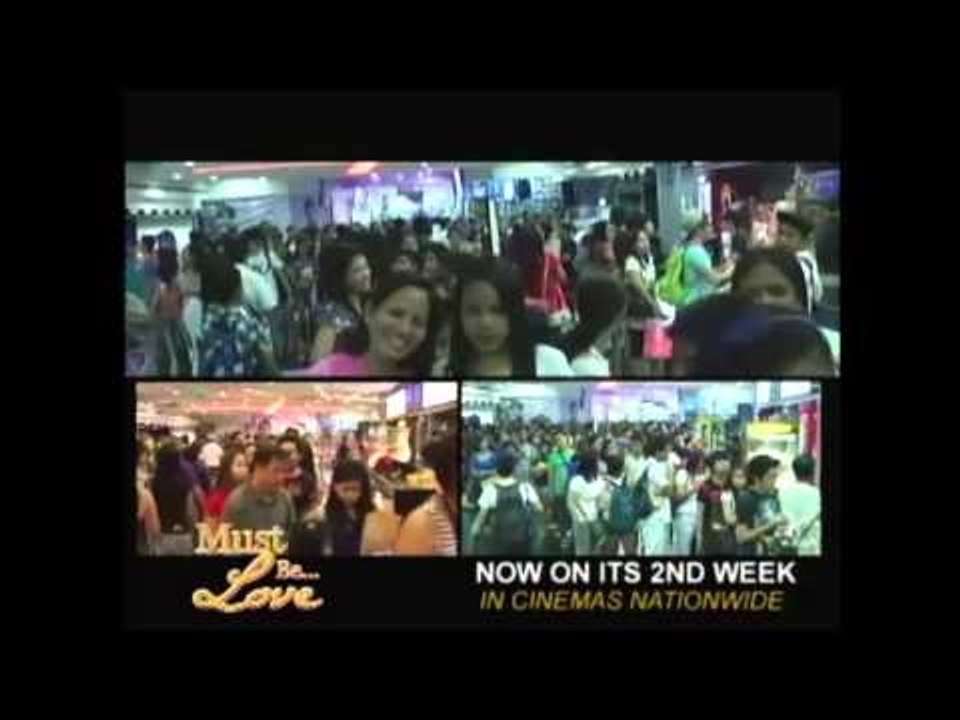 MUST BE LOVE now showing (A certified box office hit!)