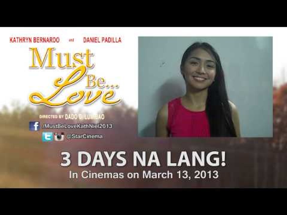 Must Be Love 3 Days to go!