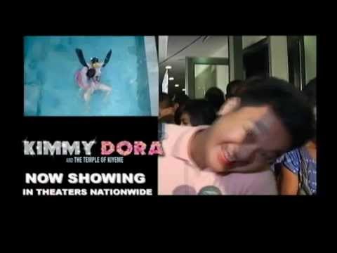 Pahaba ng pahaba ang pila sa KIMMY DORA AND THE TEMPLE OF KIYEME now showing!