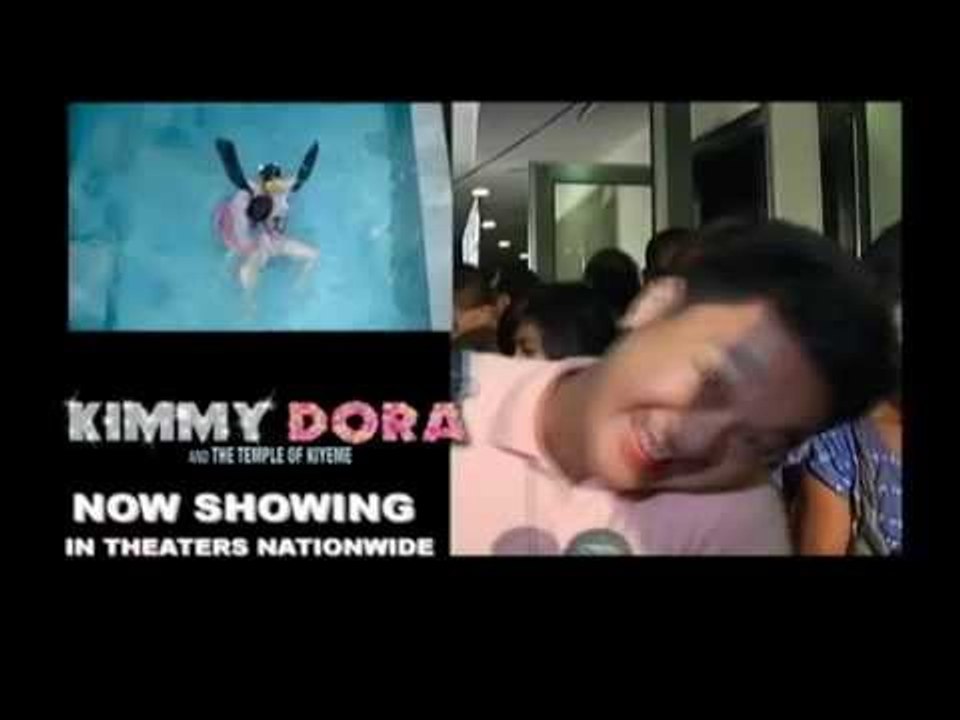 Pahaba ng pahaba ang pila sa KIMMY DORA AND THE TEMPLE OF KIYEME now showing!