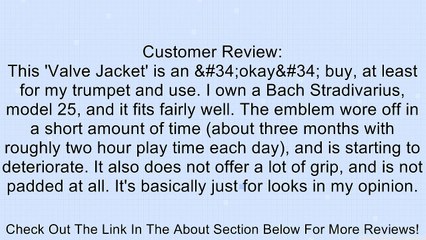 Bach 8311BV Valve Jacket for Trumpet/Cornet - Leather Review