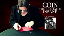 How to Do the Coin through Table Trick   Coin and Card Magic Tricks Revealed
