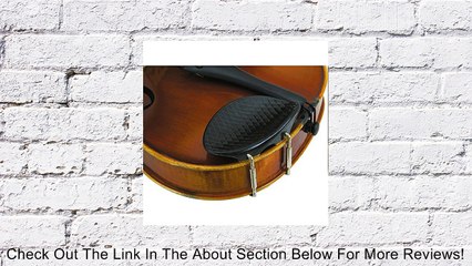 Glaesel 4/4 Violin Ribbed Plastic Chin Rest Review