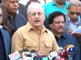 Chairman Senate Raza Rabbani visits Mazar-e-Quaid-Geo Reports-15 Mar 2015