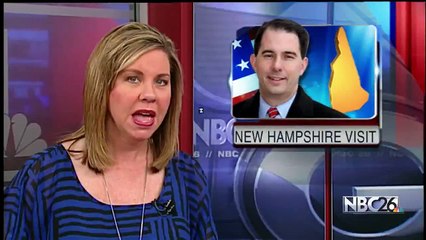 Gov. Walker Testing Presidential Waters in New Hampshire