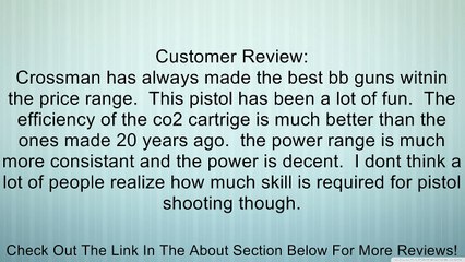 Crosman Vigilante Co2 Revolver Review