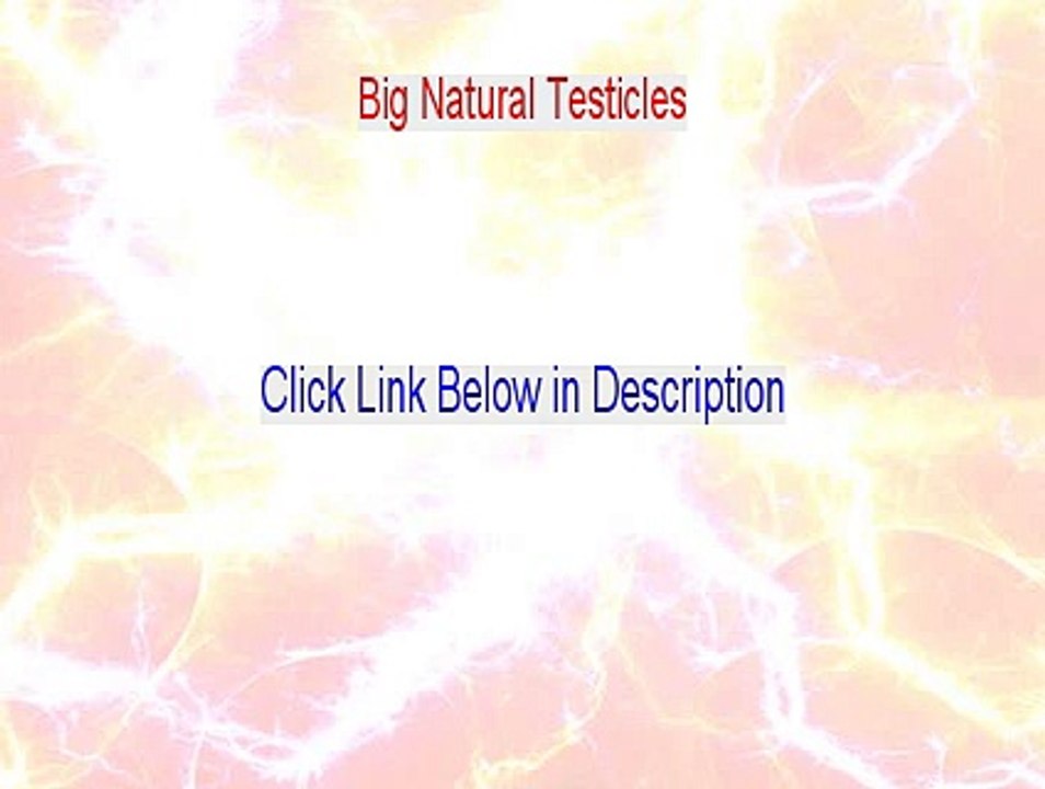 Big Natural Testicles Free Download (Instant Download 2015)