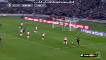 Diego Rolan 3:2 | Bordeaux - Paris Saint Germain 15.03.2015 HD