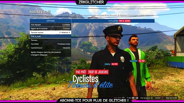 GLITCH Avoir la Tenue de Police sur GTA 5 Online GTA 5 BRAQUAGE DLC