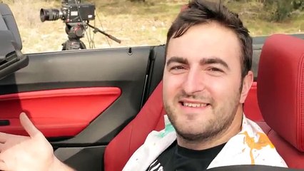 Convertible Aerodynamics at 1000fps - The Slow Mo Guys