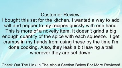 Chef'n Mini Magnetic Set, Black Handles and Black Pads Review