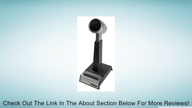 Shure 450 Series II Omnidirectional Dynamic Push-to-Talk Desktop Microphone Review