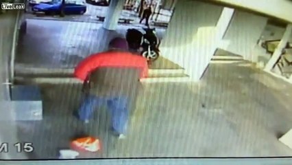 Man Takes Explosive Shit