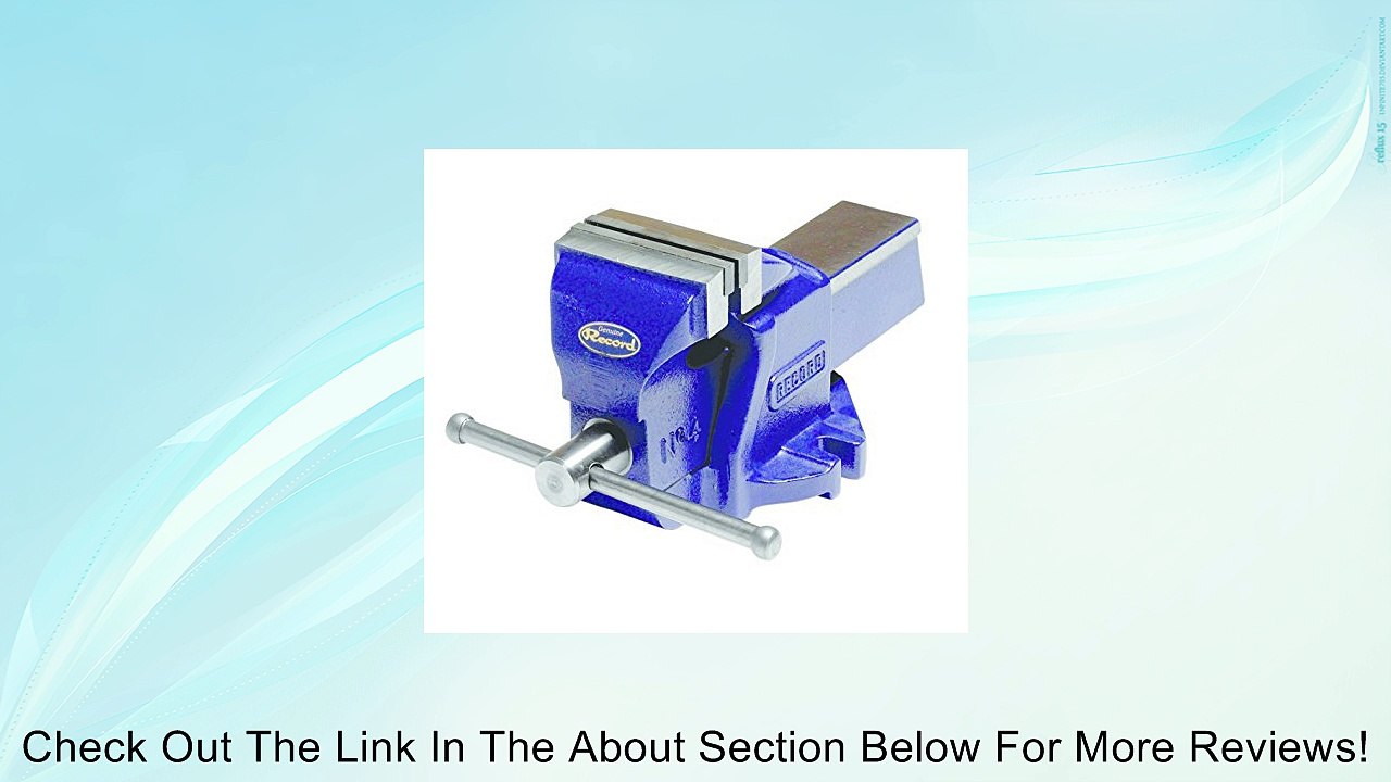 IRWIN Tools Mechanics Vise, 3-Inch (1ZR) Review