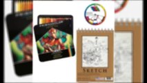 Prismacolor Premier Colored Pencil 72pc Set with US Art Supply Spiral Binding Sketch Pad & US ART Color Wheel