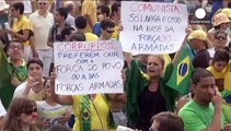 مسيرات حاشدة في البرازيل للمطالبة بإقالة الرئيسة ديلما روسيف