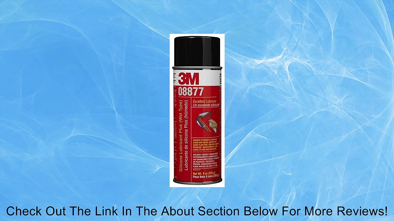 3M 08877 Silicone Lubricant Plus (Wet Type) Review - video Dailymotion