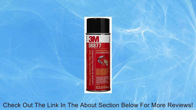 3M 08877 Silicone Lubricant Plus (Wet Type) Review