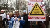 Les médecins manifestent en force à Paris