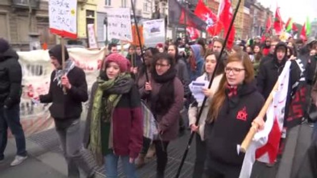 Polis Şiddeti Protesto Edildi